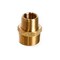 Homeplus+ ATC 3/4 in. MPT X 1/2 in. D MPT Brass Reducing Hex Nipple 6JC101010721020 - alternate 2